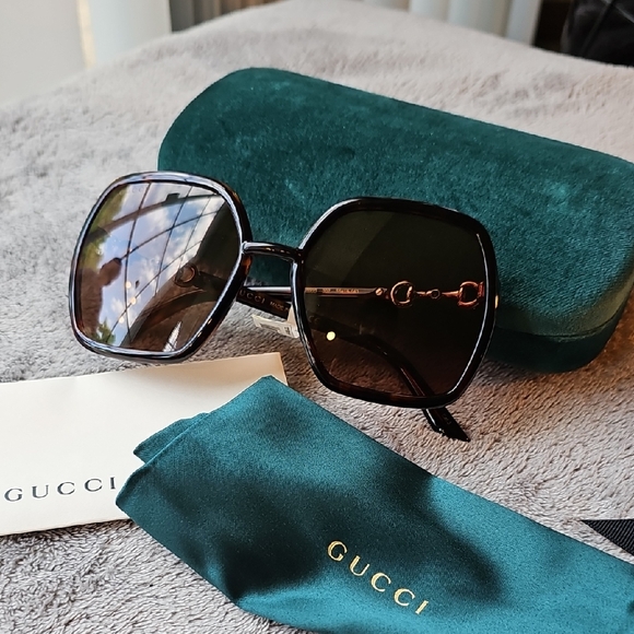 Gucci Square Oversized Sunglasses main image 8